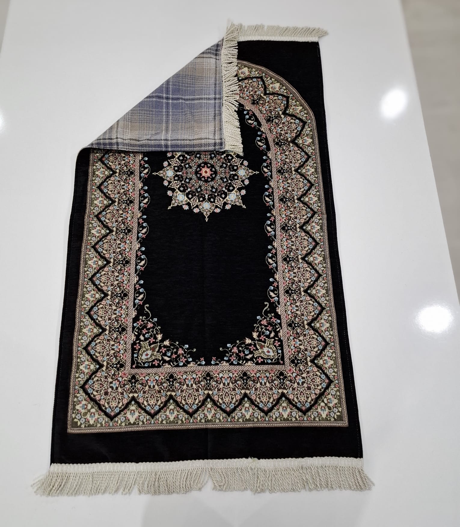 SECCADE MİHRAB ŞÖNİL TOPKAPI ASTARLI MODEL 6-121*74 Cm