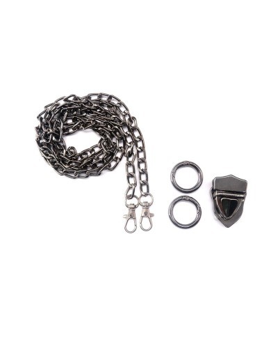 METAL ZİNCİR SET 002 ANTRASİT