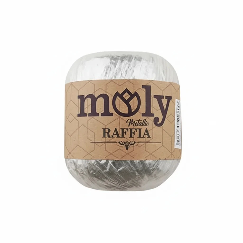 MOLY RAFFİA METALİK 10