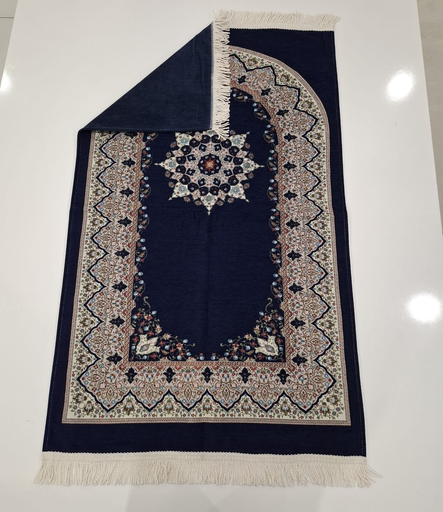SECCADE MİHRAB ŞÖNİL TOPKAPI ASTARLI MODEL 4-121*74 Cm