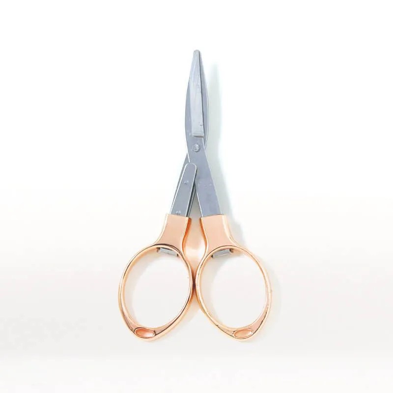 FOLDING SCISSORS - ROSE GOLD 11286