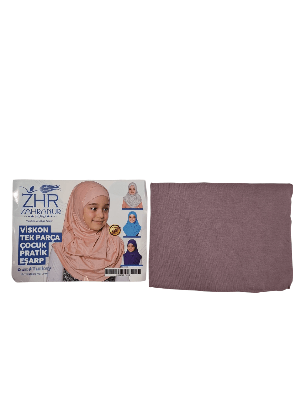 ZEHRANUR ÇOCUK VİSKON PRATİK EŞARP RENK 9