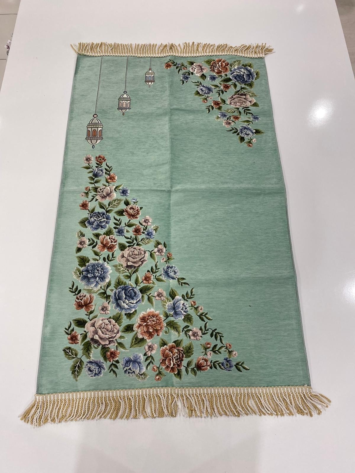 SECCADE MİKRO KANDİL GÜLLÜ ASTARSIZ MODEL 10-115*67 Cm