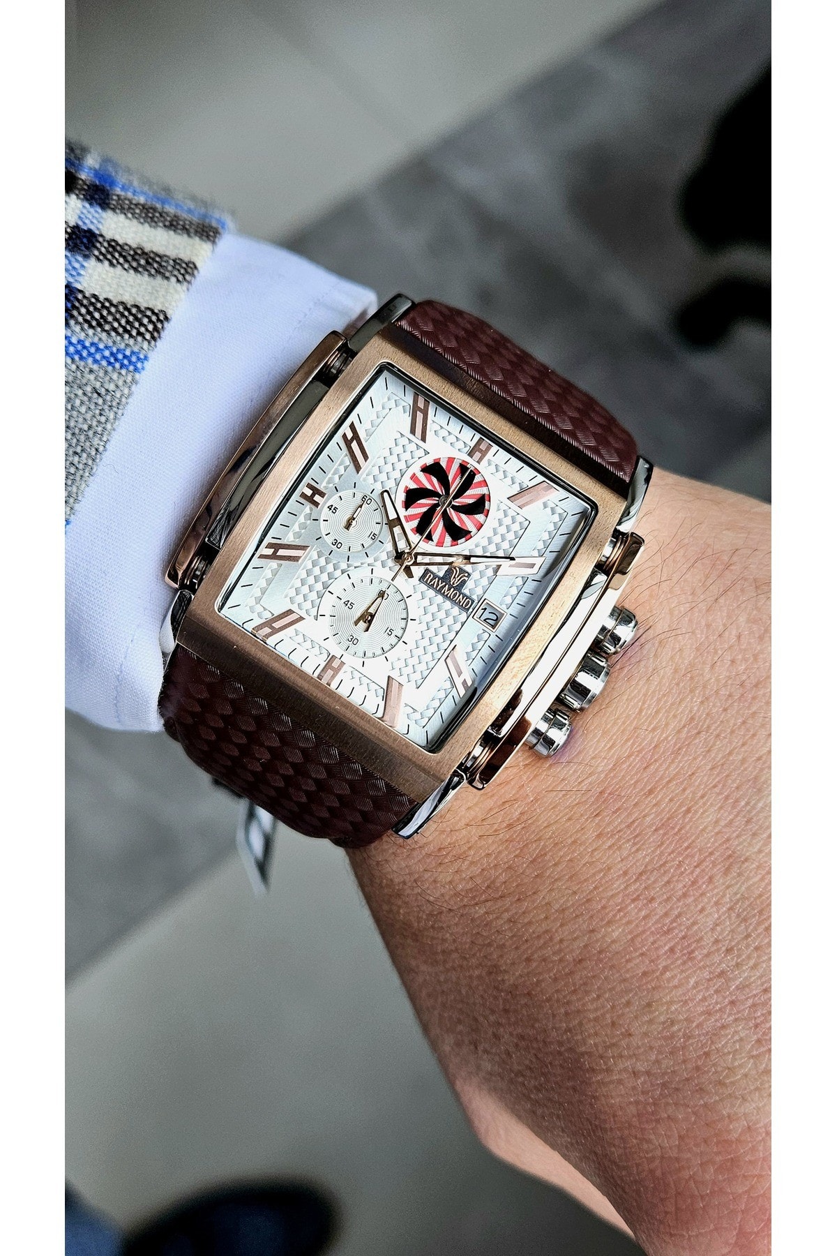 RYM-8309 RAYMOND ERKEK KOL SAATİ - 2 YIL GARANTİLİ