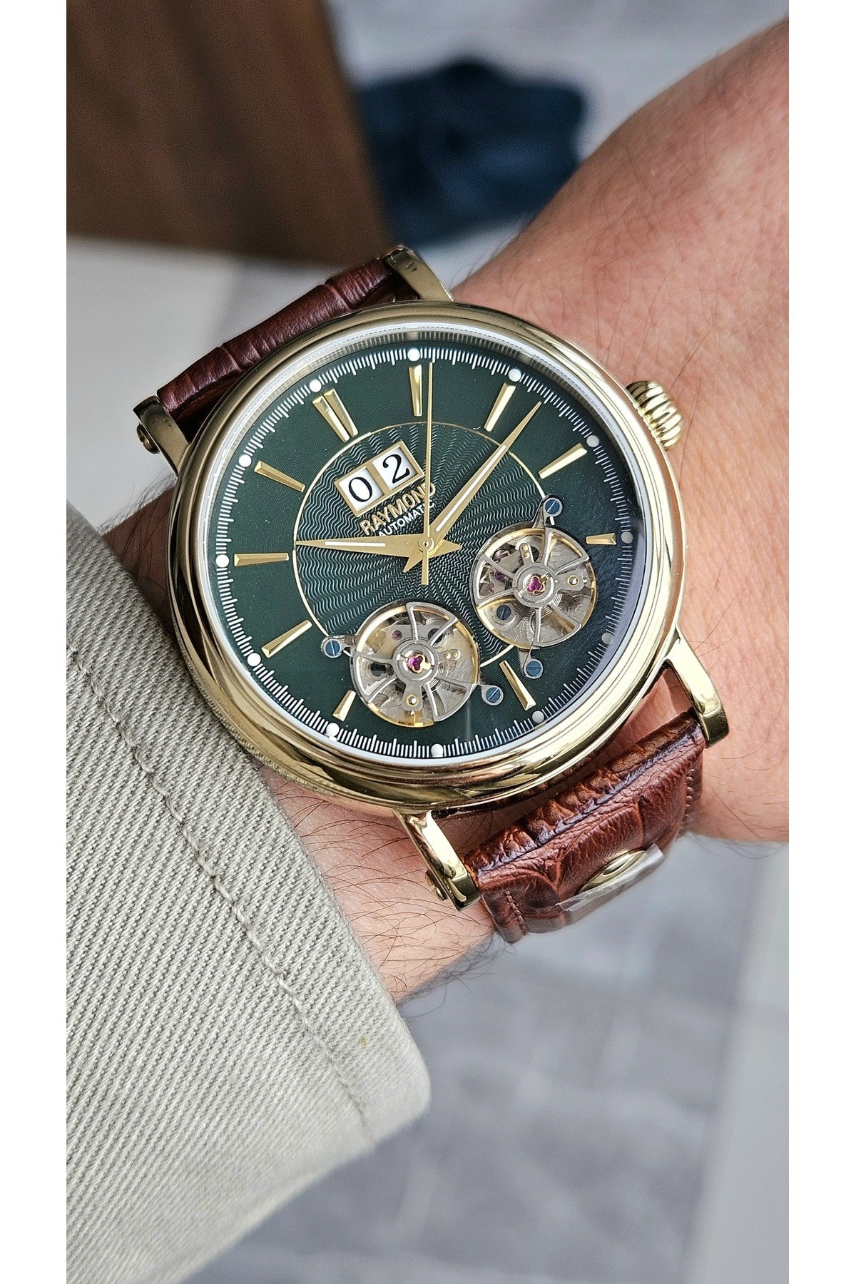 GOLD-BRW-GREEN