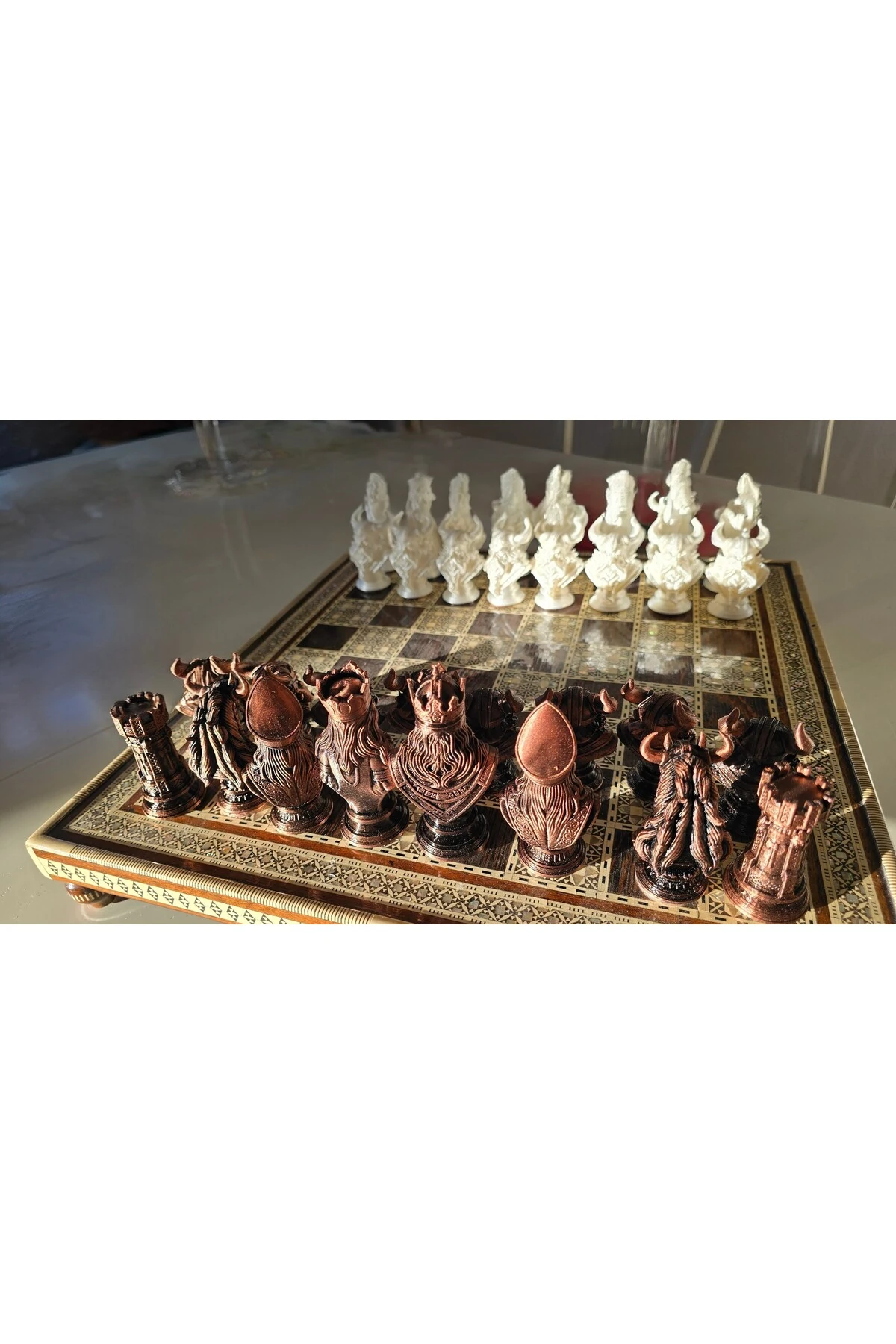 Nord-Viking Satranç Taşı Seti