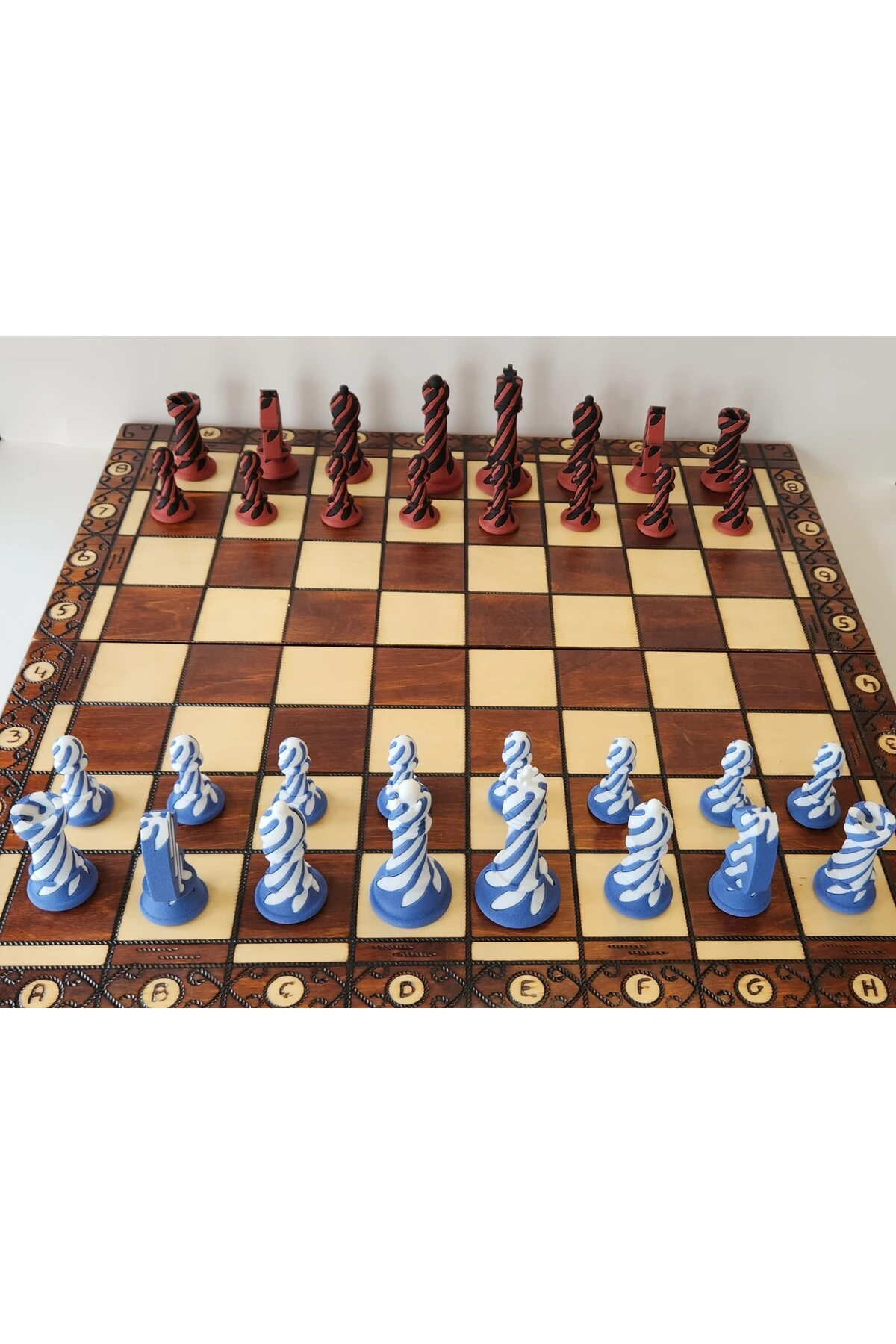 Sarmal Satranç Taşı Seti