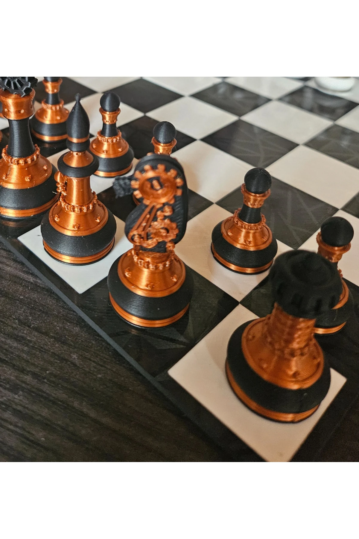 Steampunk Satranç Seti (KUTULU)