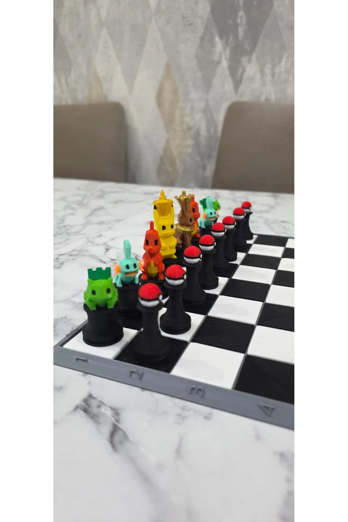 Pokemon Satranç Seti