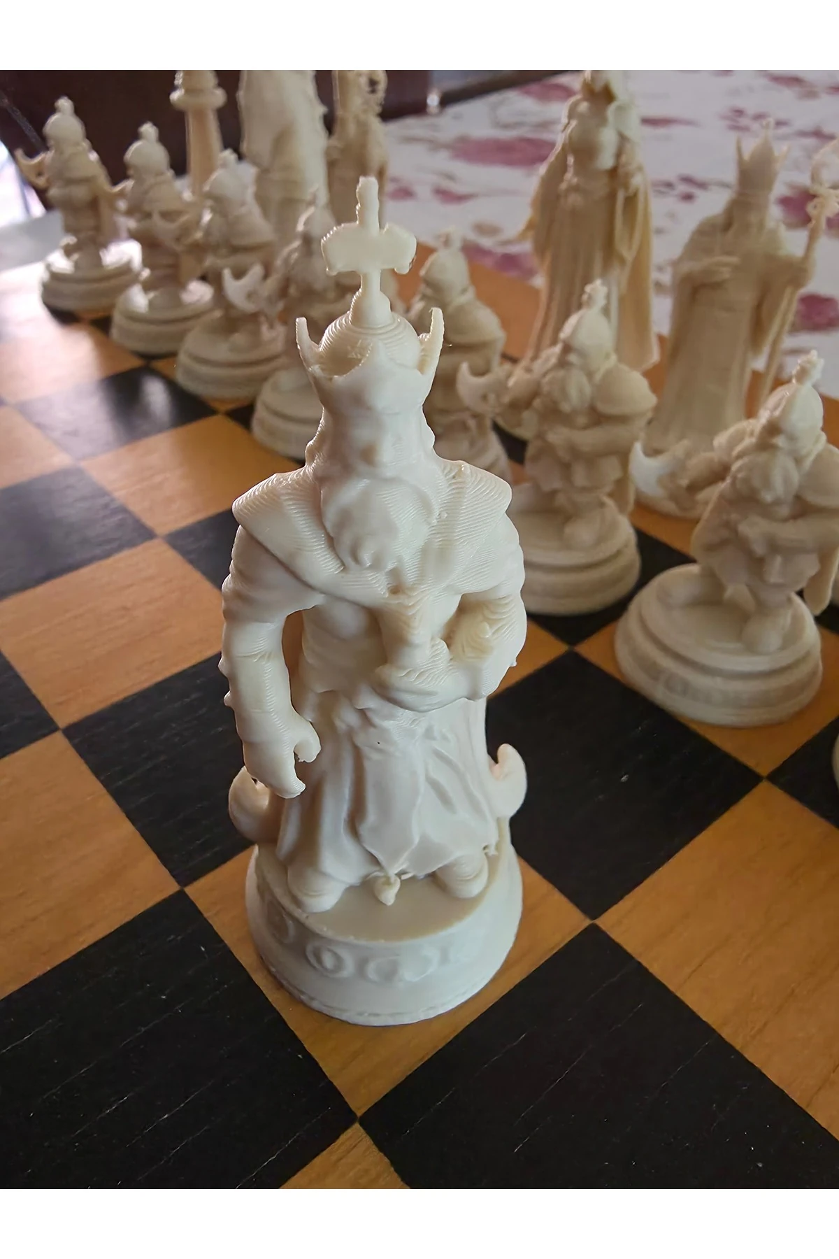 Viking Satranç Taşı Seti