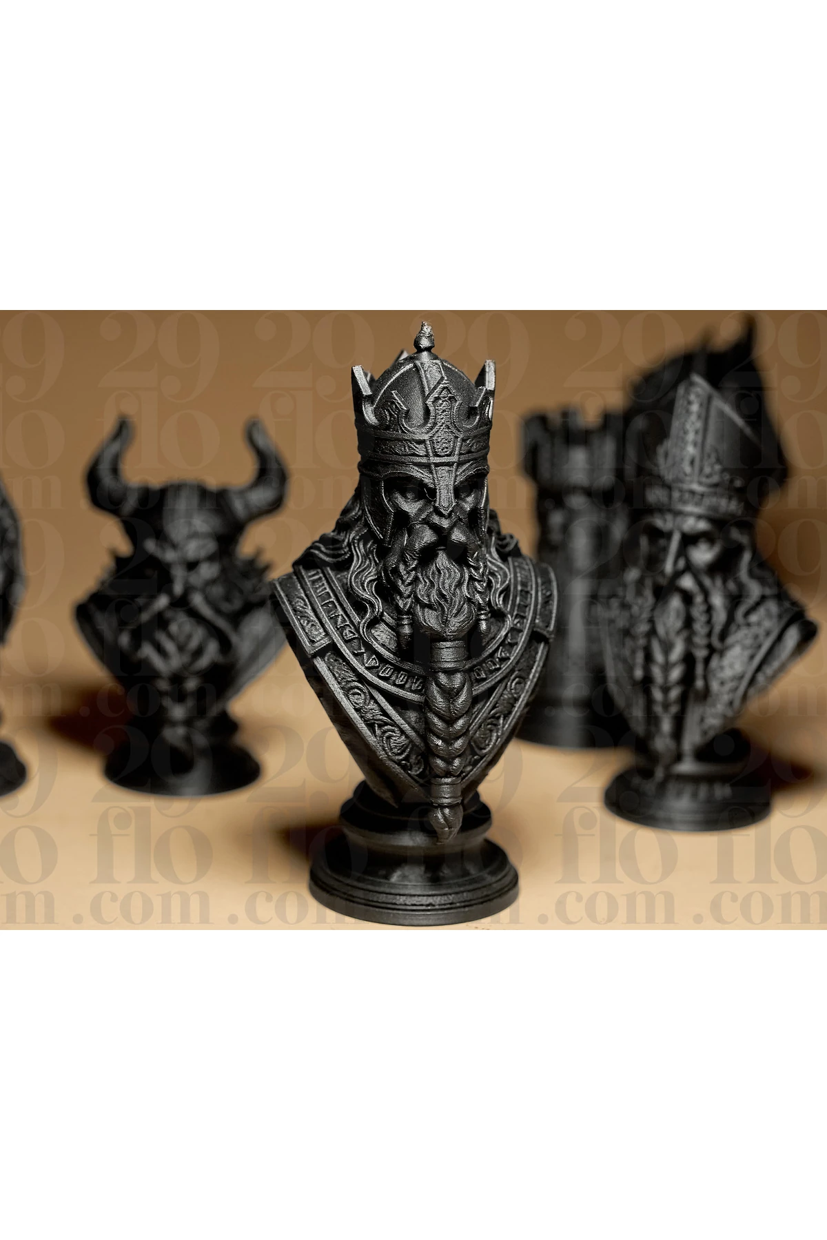 Nord-Viking Satranç Taşı Seti