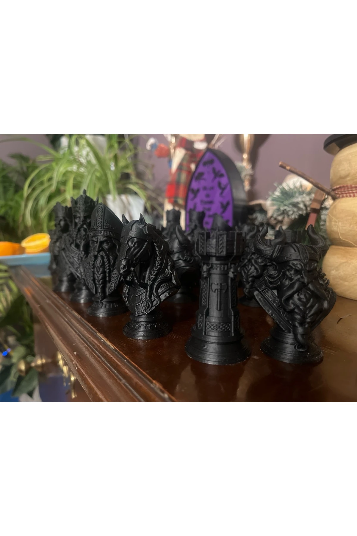 Nord-Viking Satranç Taşı Seti