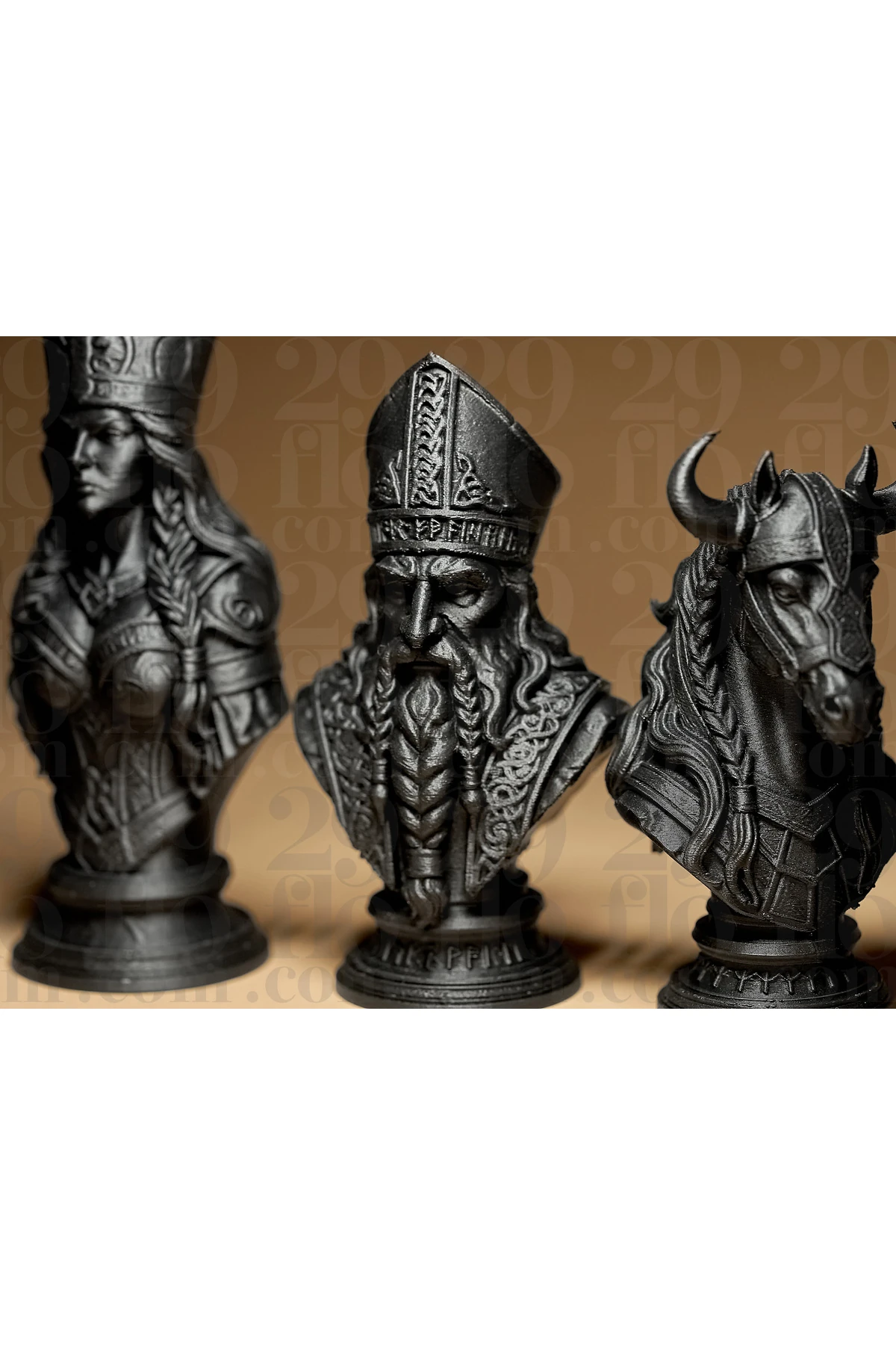 Nord-Viking Satranç Taşı Seti