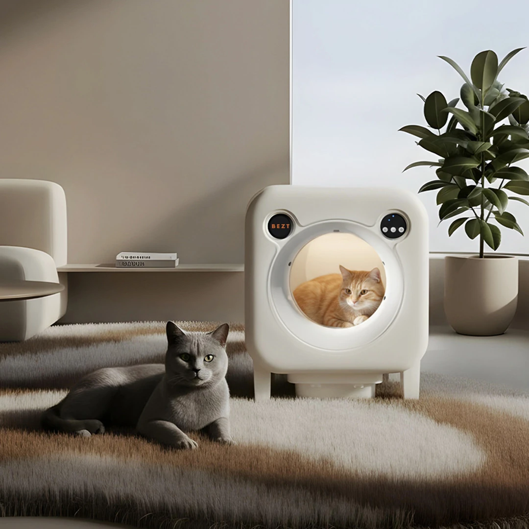 Bezt Smart Cat Pro Kameralı  Otomatik Akıllı Kedi Tuvaleti