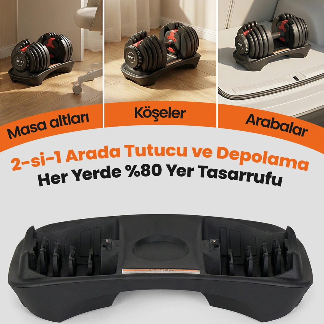 BEZT Pro Sports Ayarlanabilir Dambıl Seti