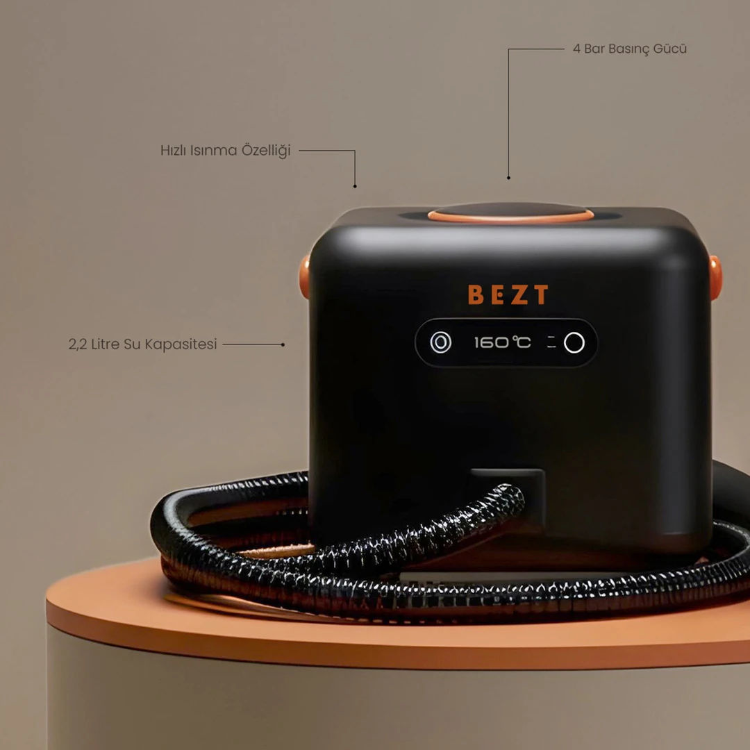 BEZT Steam Pro Buharlı Temizlik Makinesi