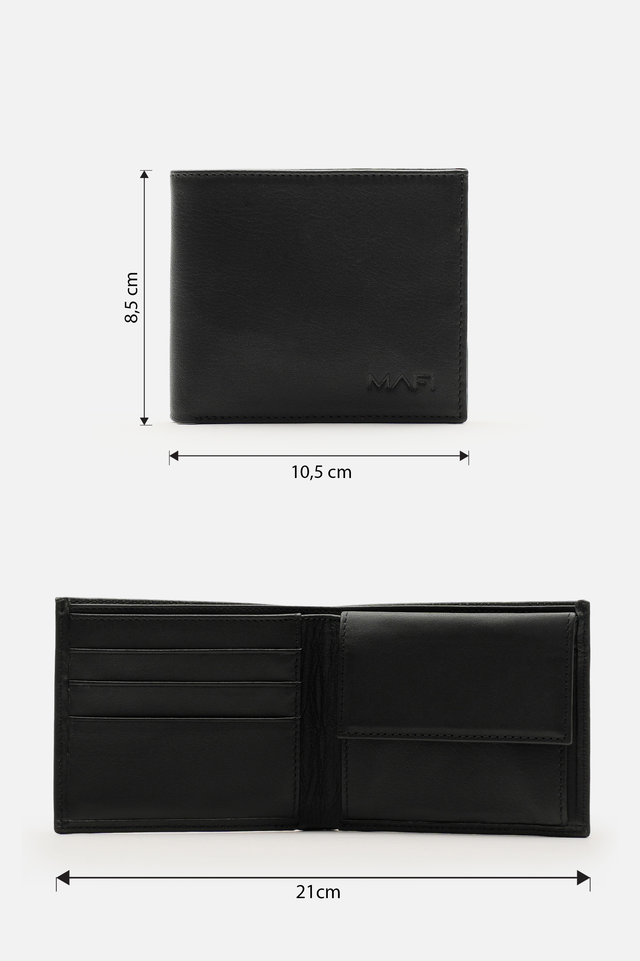 MAFİ Edge UNISEX HAKİKİ GERÇEK DERİ CÜZDAN