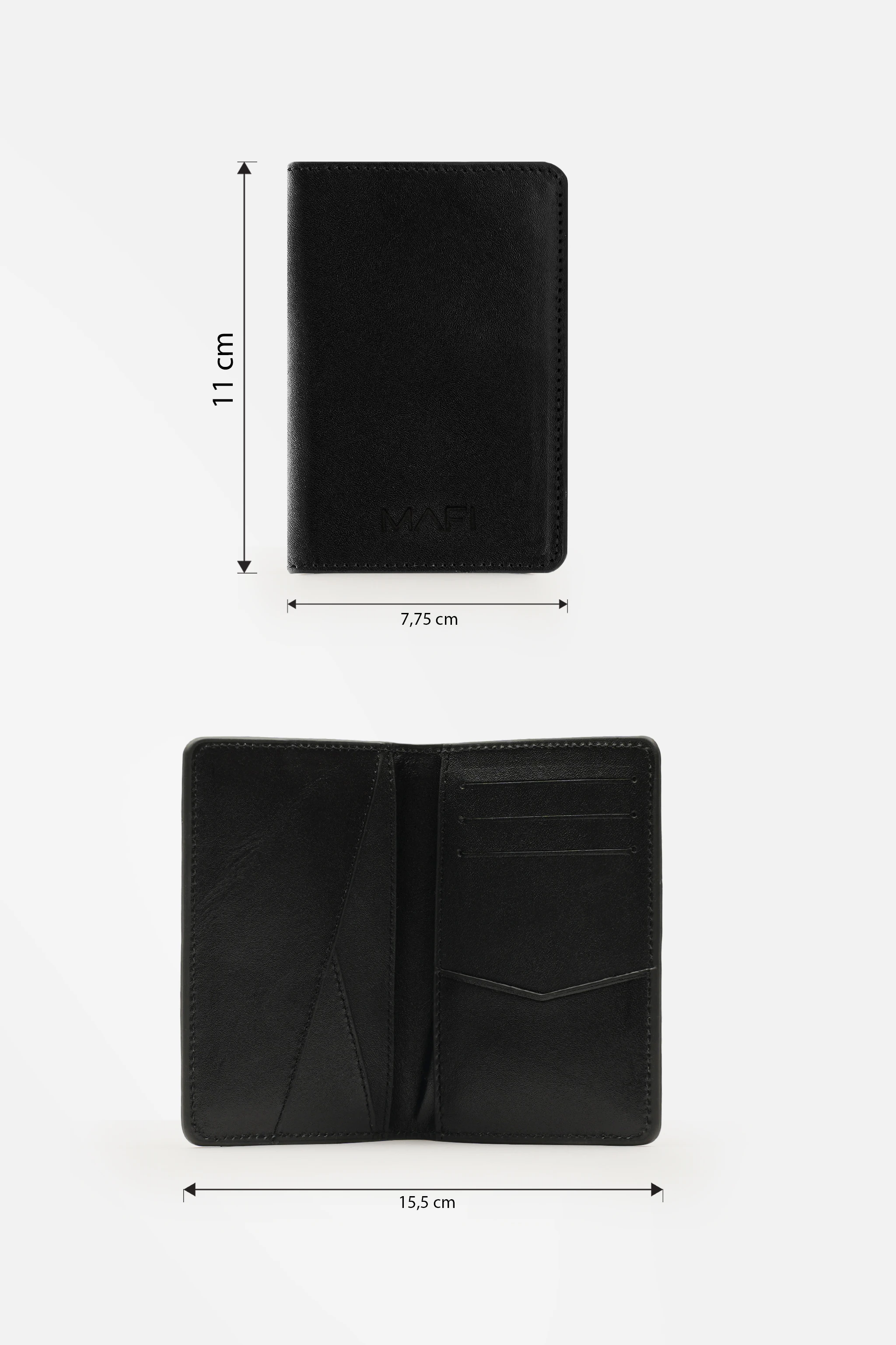 Mafi ARIA %100 Hakiki Doğal Deri Kartlık