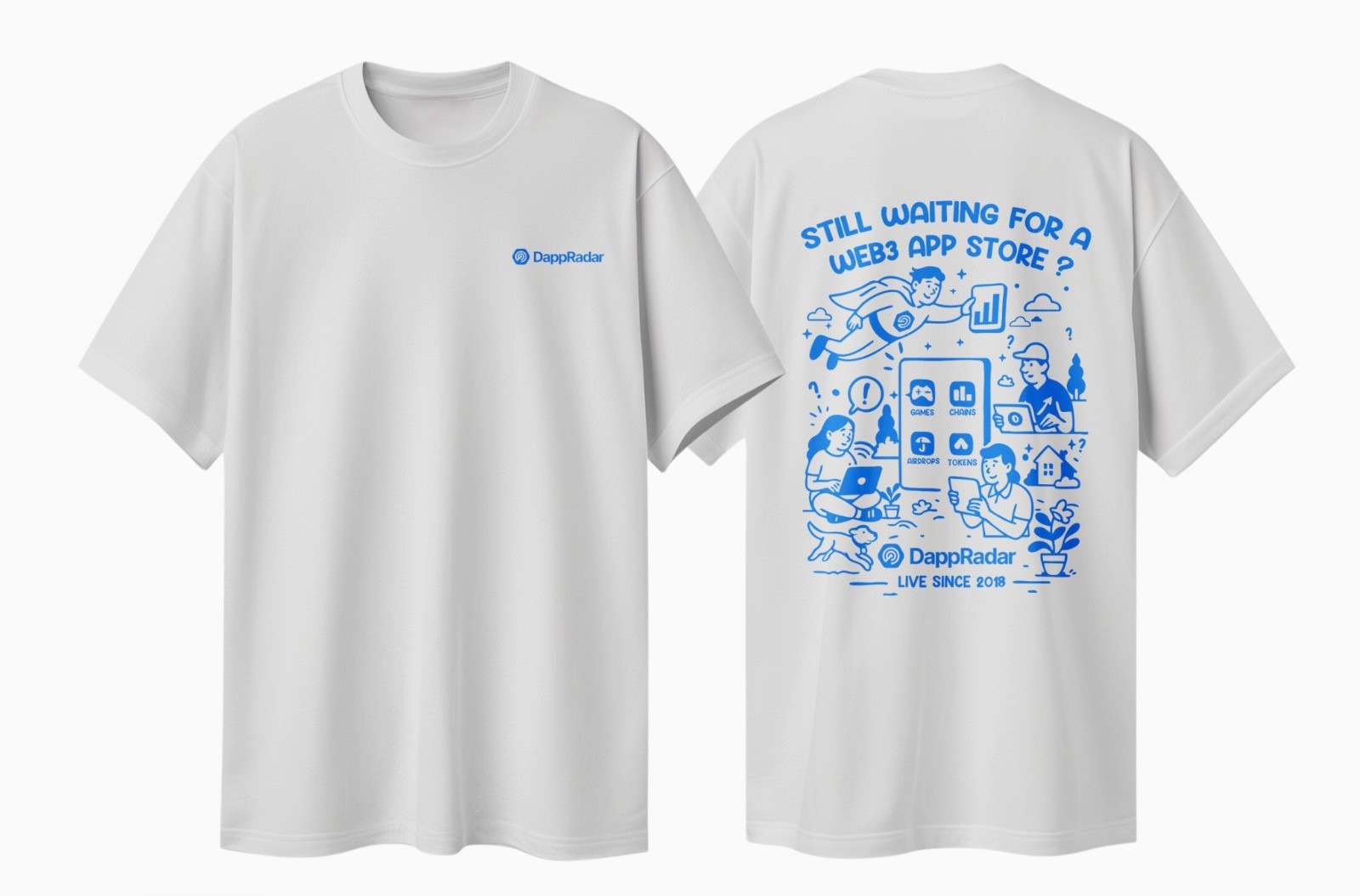 Custom-designed t-shirt for your brand