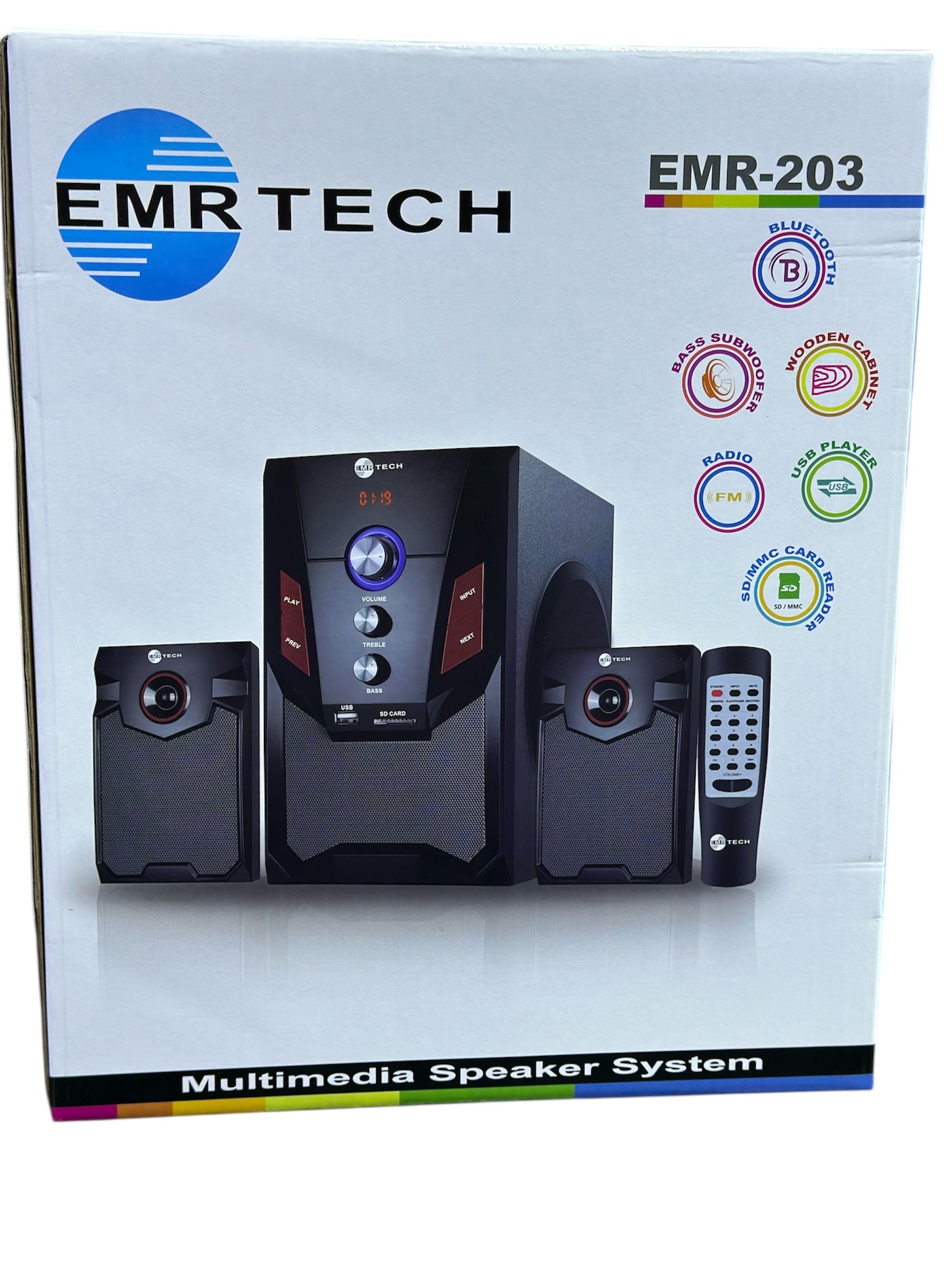 EMR 203 2+1 Bluetooth Ses Sistemi