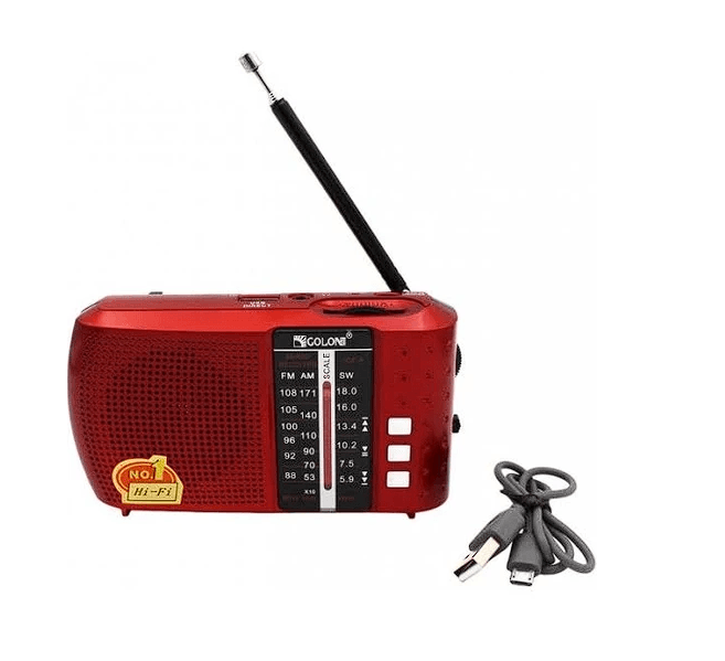 Golon Bluetoothlu Fm Radyo USB Tf Kart Şarjlı Cep Radyosu Icf-8bt