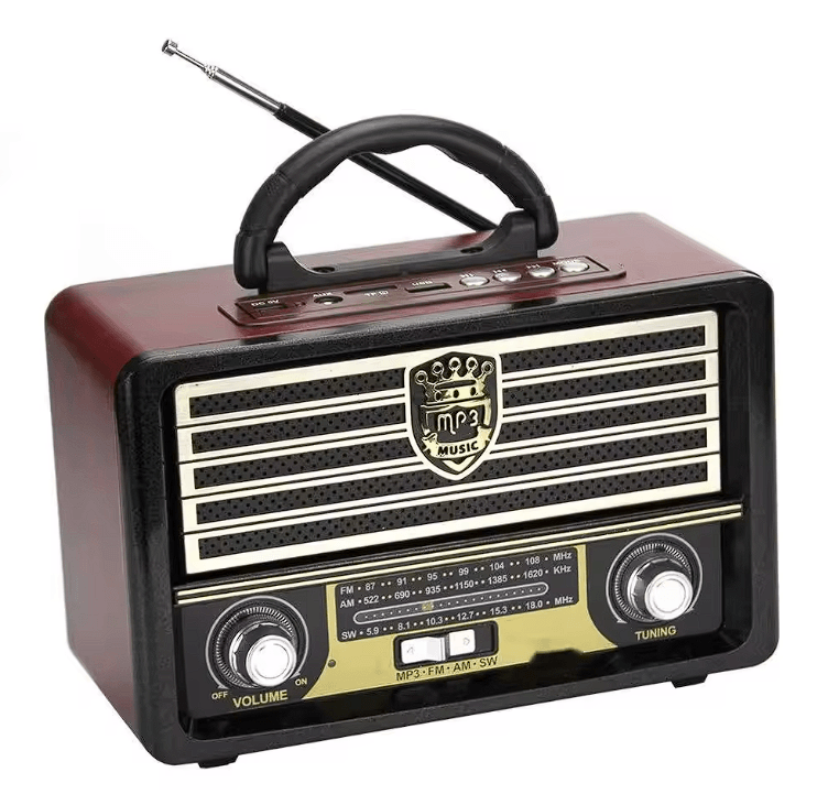  KNSTAR M-113bt Nostaljik Radyo Usb Aux Bluetooth Uzaktan Kumanda