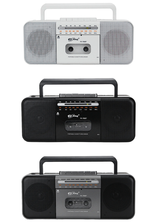 px700 çift hoparlör kaset çalar sarjlı