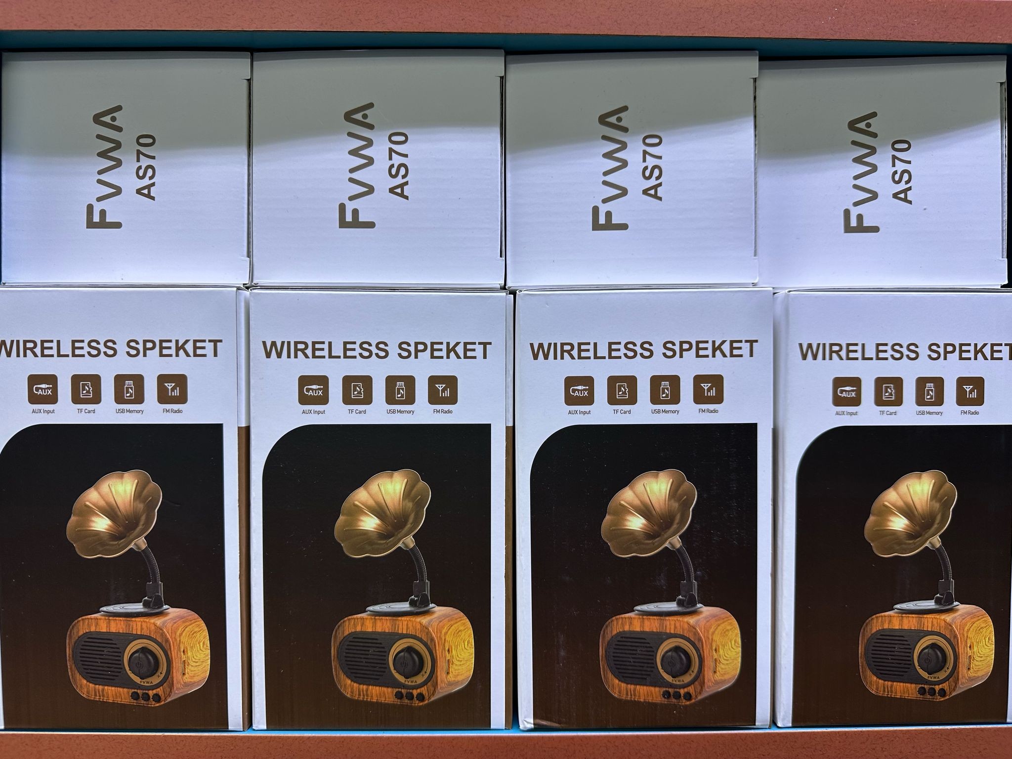 Gramafon Bluetooth Hoparlör Retro Kablosuz Taşınabilir Bluetooth Hoparlör Şık Tasarımlı