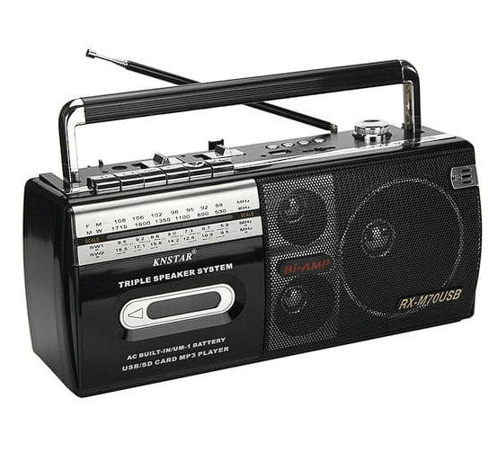 KNSTAR Nostalji M-50bt Yeni Trend Bluetooth Kaset Çalar Usb+sd+fm Radyo 