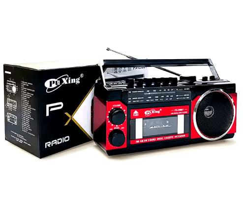  KNSTAR PuXing PX-250BT Müzik Seti Kasetçalar FM Radyo USB MP3 Player Bluetooth Hoparlör