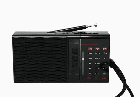 MEİER Mini Radyo Taşınabilir Multi Band FM Radyo Şarjlı Cep Radyosu M568BT 3 Bant