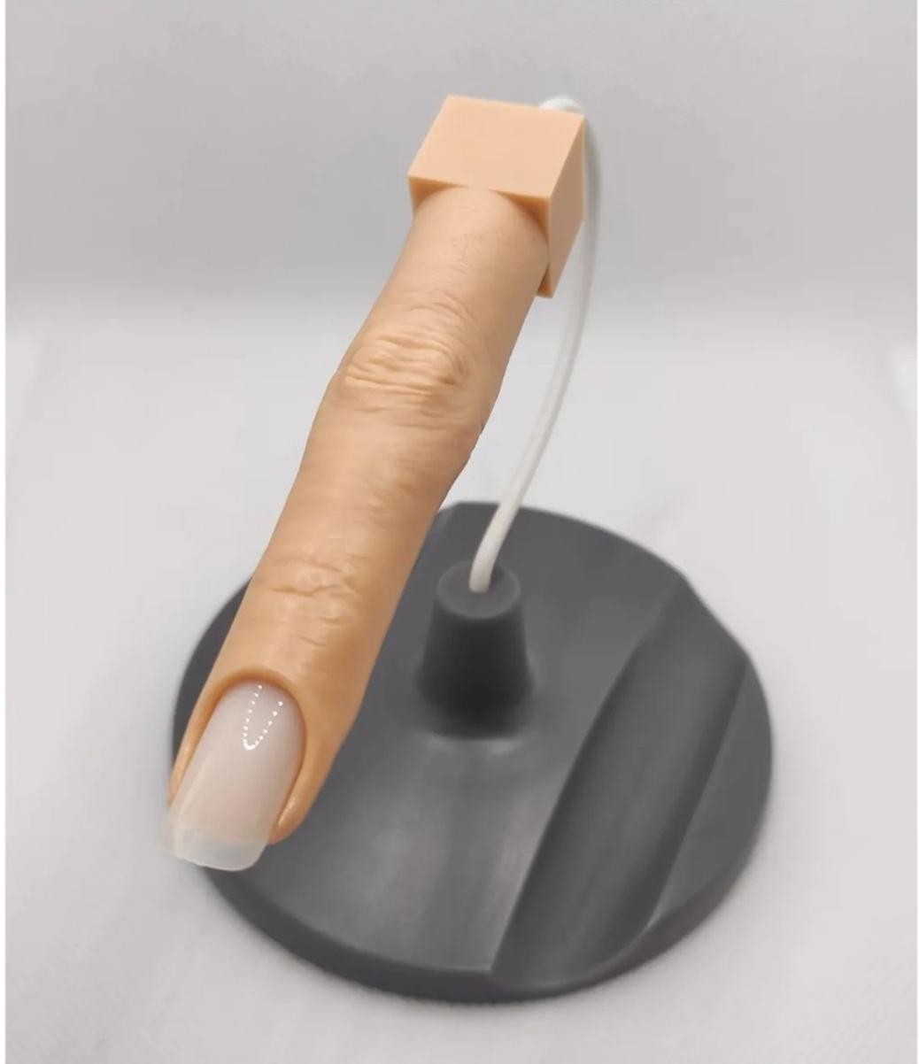 Eğitim parmak plastik küçük standlı