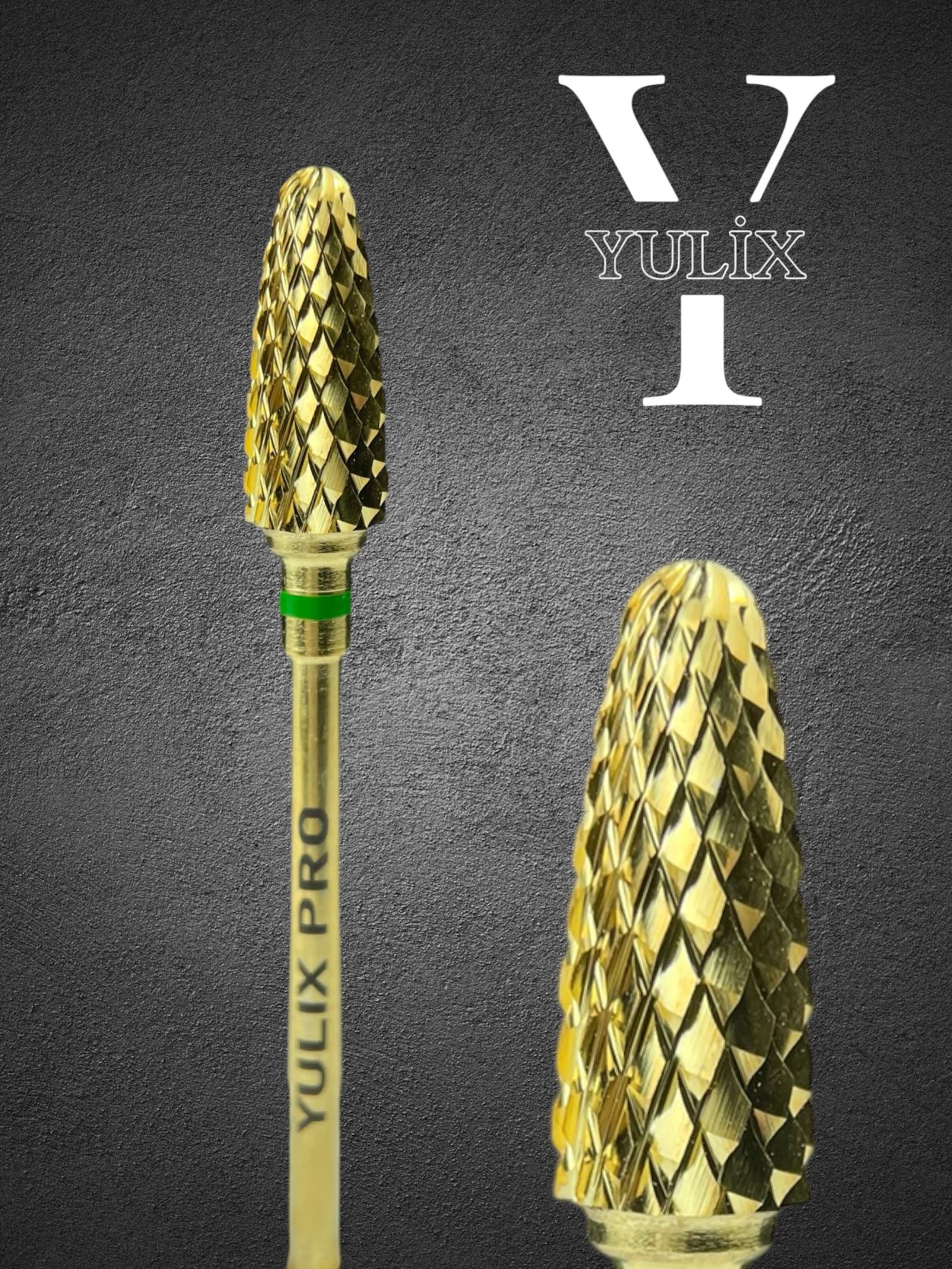 Yulix Altın Mısır Çıkartma Freze  - Yeşil