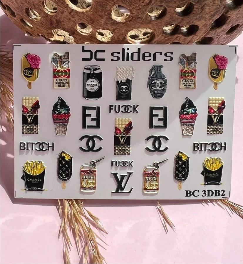 5D Nail Art Sticker