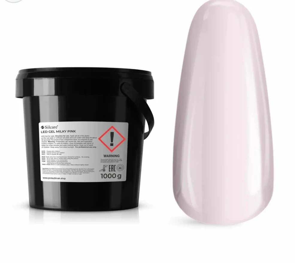 Silcare 1 kg Jel - Milky Pink