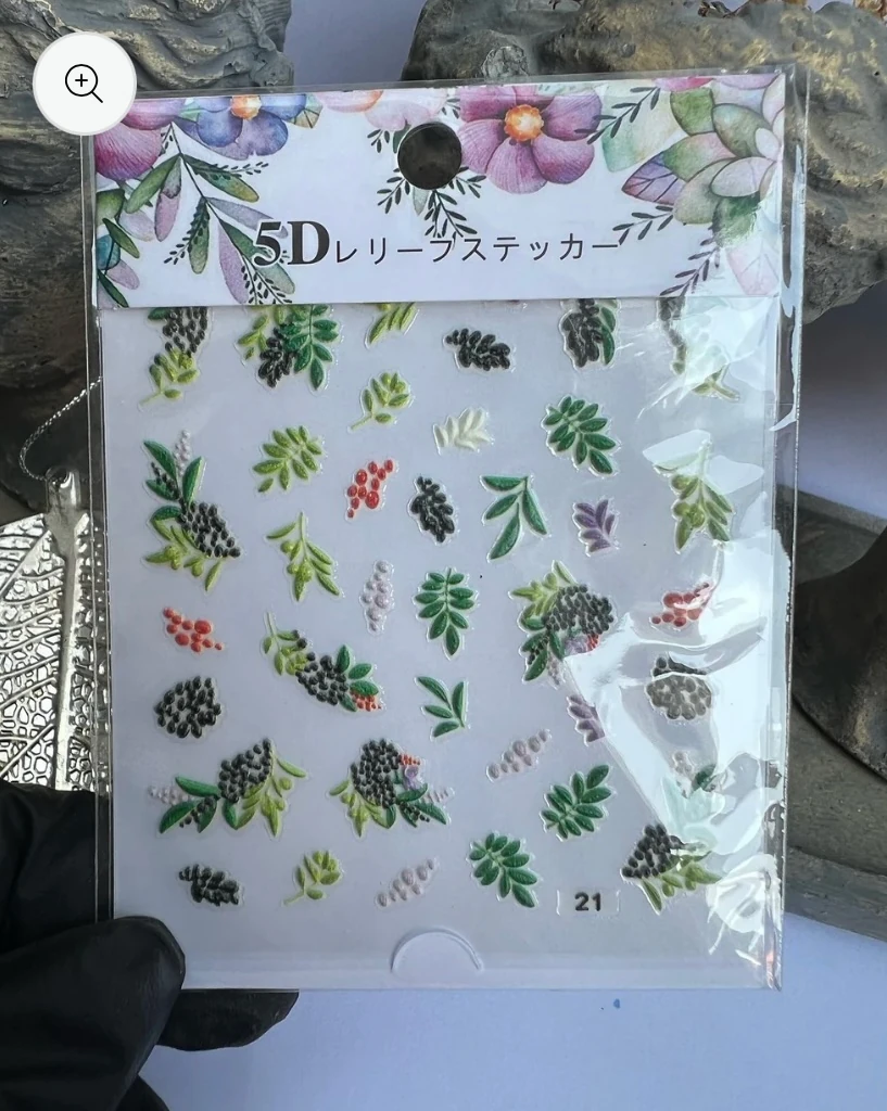 5D Nail Art Sticker