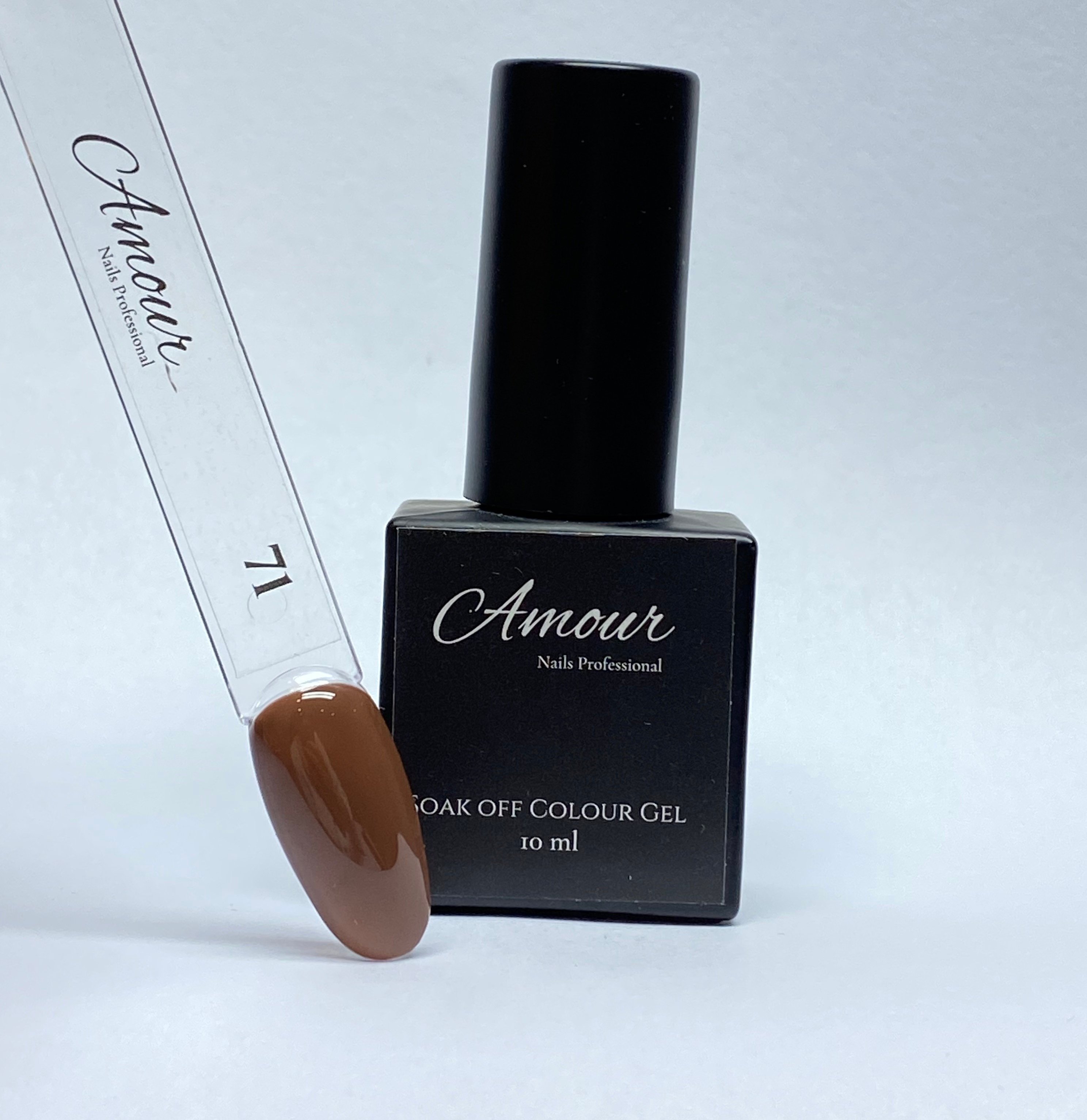 AMOUR GEL POLISH - Kahve tonu71