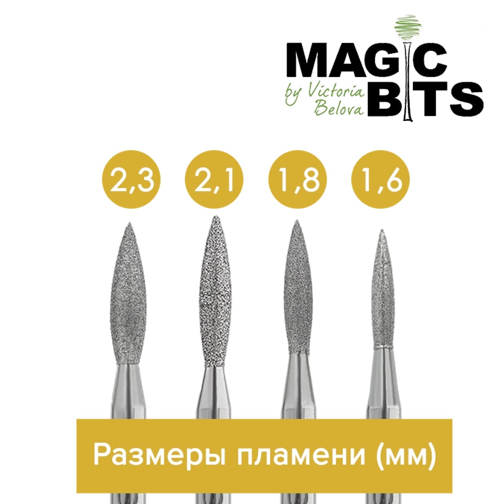 Magic Bits Elmas Ateş Manikür Freze 1.8