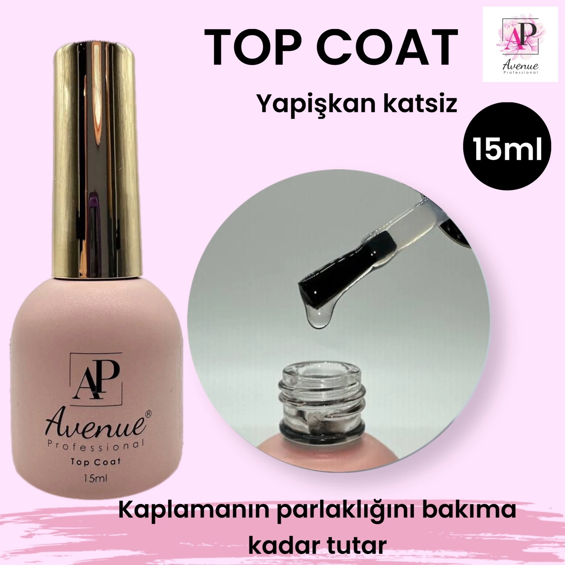AVENUE TOP Coat - Şeffaf