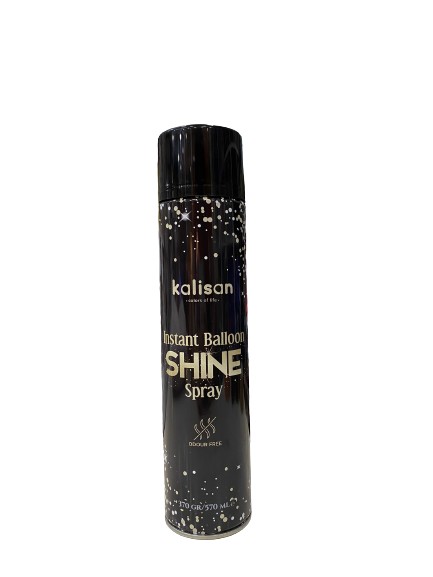 Kalisan Balon Parlatıcısı 570ml Basınçlı Sprey / Kalisan Balloon Shine 570ml