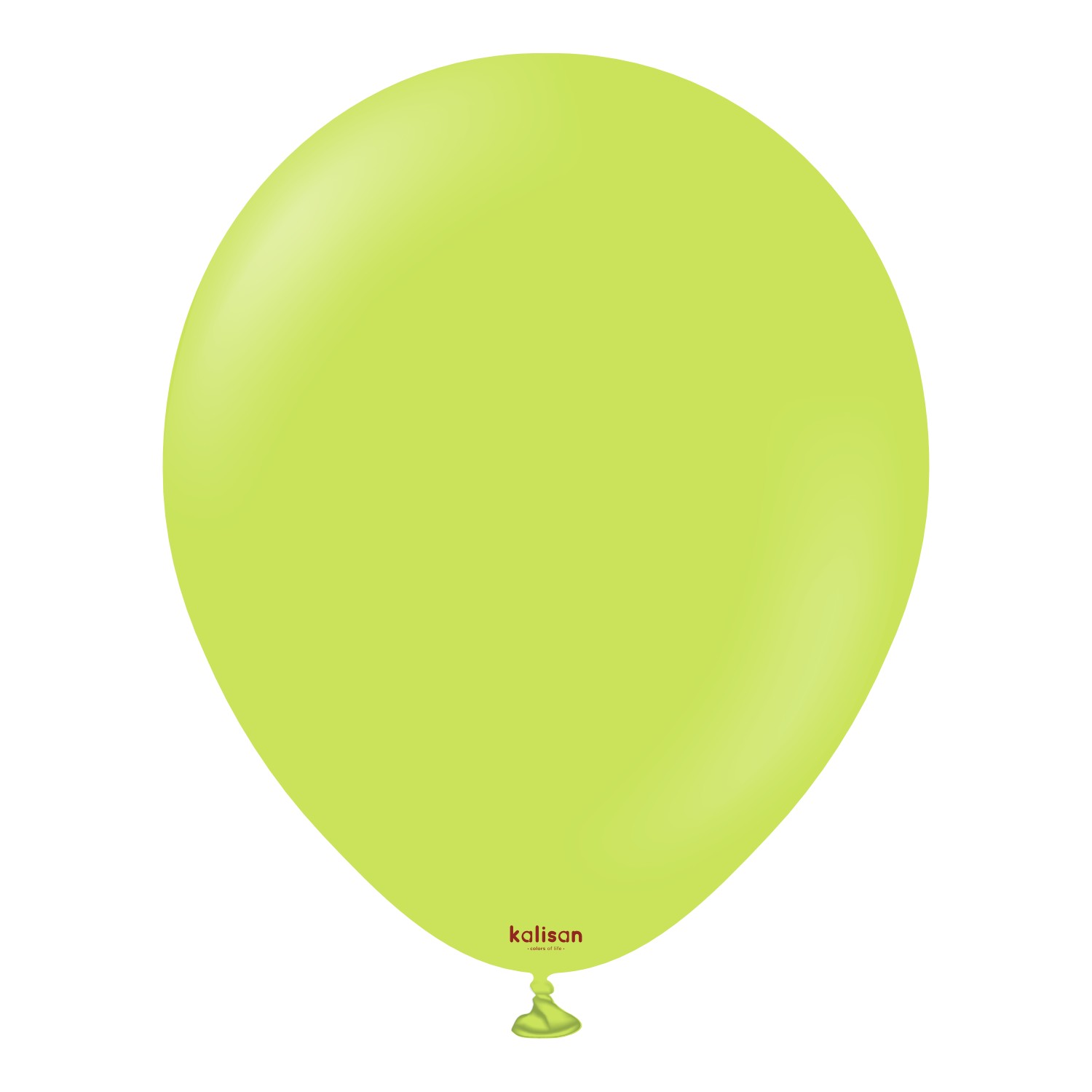 12'' Standart Balon Limon Yeşili (Lime Green) 100’lü