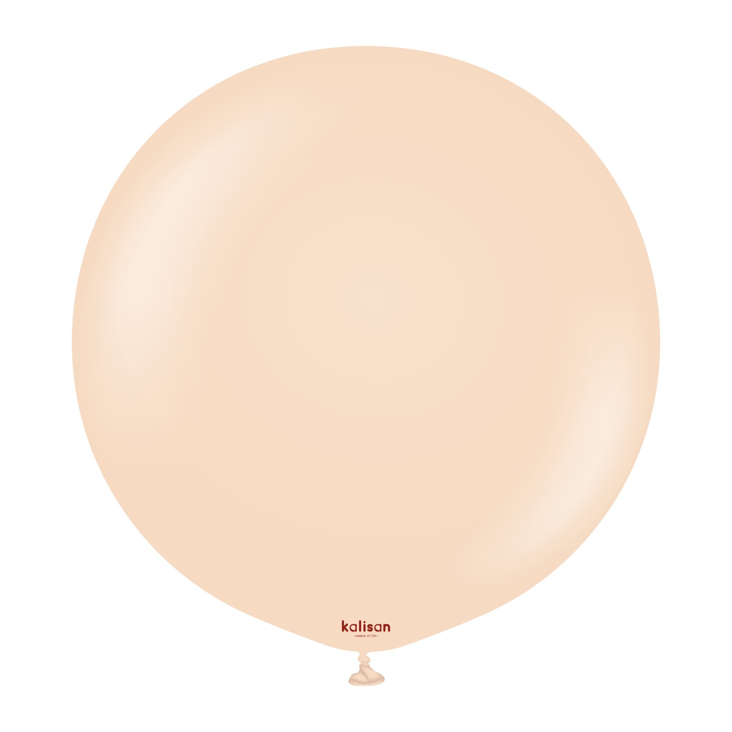 24'' Standart Balon Açık Kahve (Blush) 1 Adet