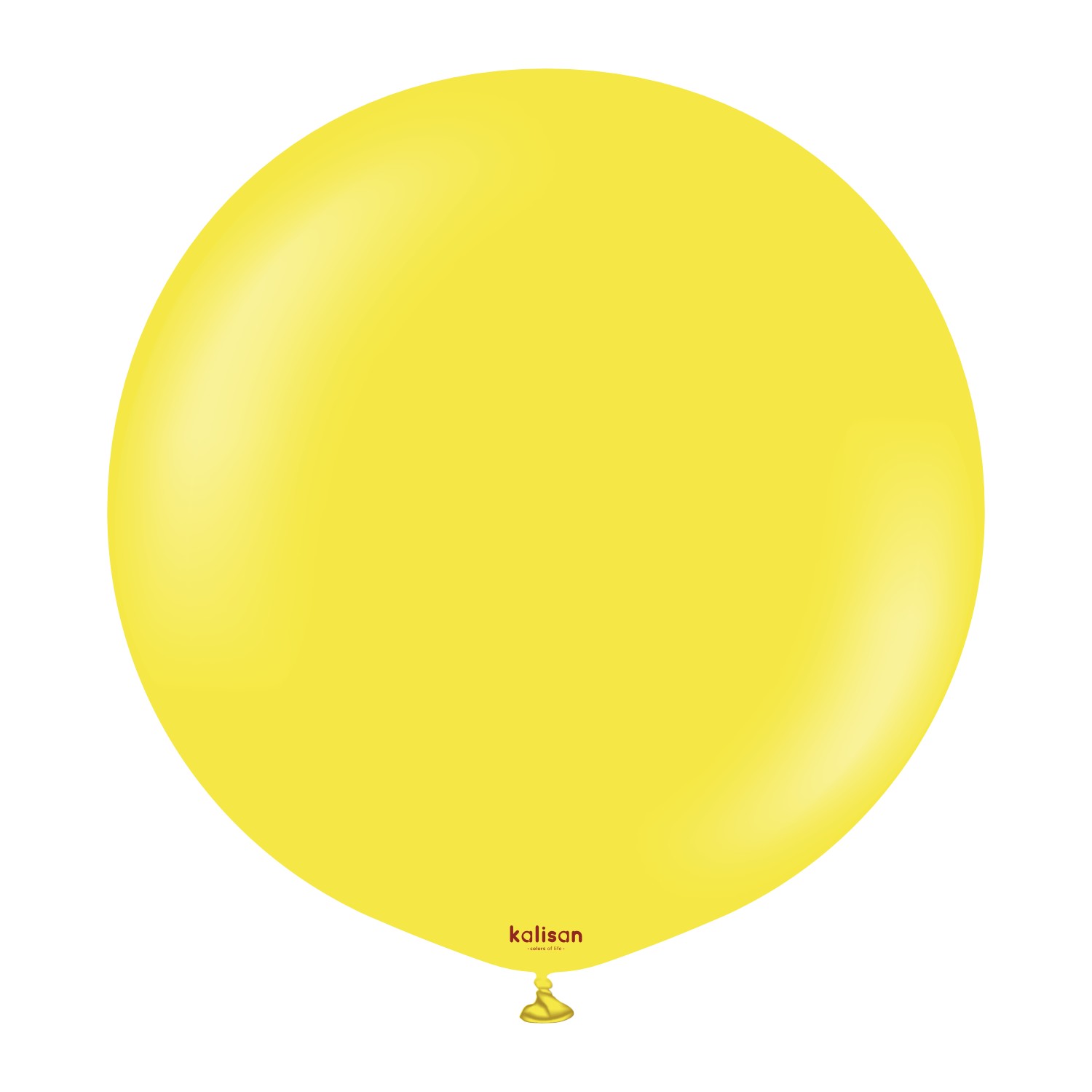 24'' Standart Balon Sarı (Yellow) 1 Adet