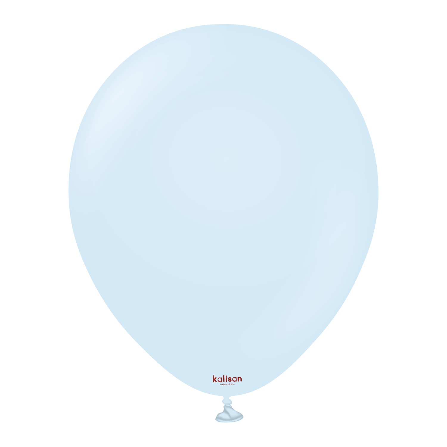 12'' Makaron Balon Bebek Mavi (Mac Baby Blue) 100’lü