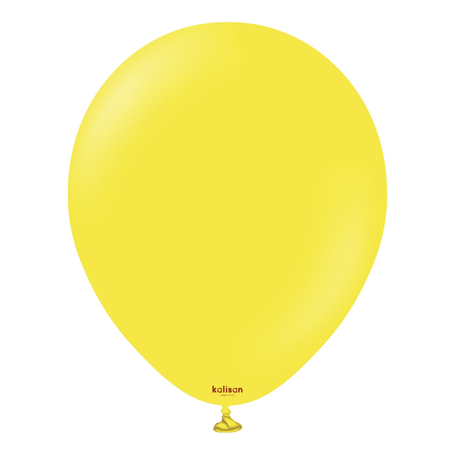 12'' Standart Balon Sarı (Yellow) 100’lü