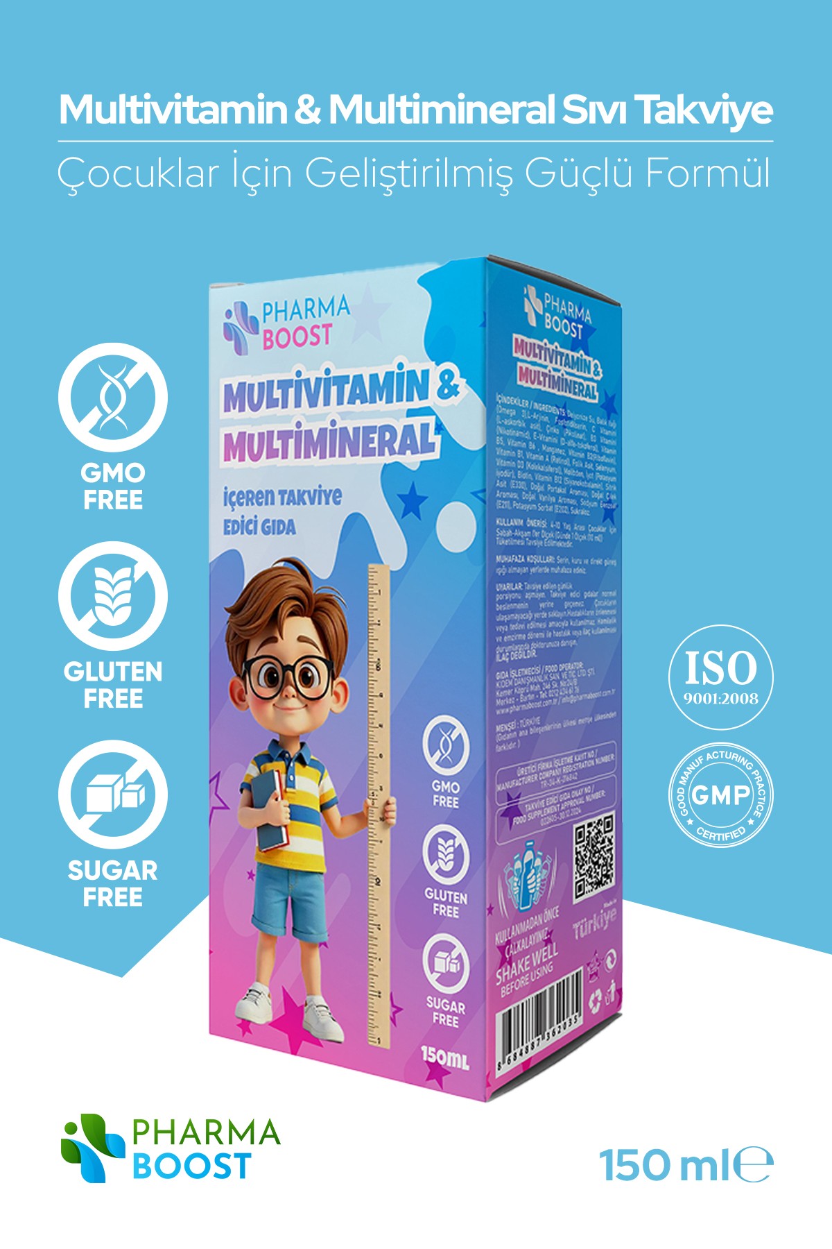 Multivitamin & Multimineral Sıvı Takviye Edici Gıda