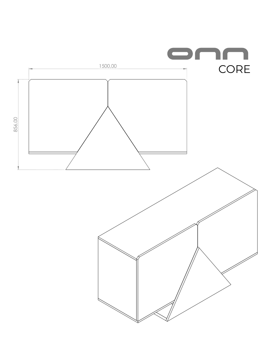 onn CORE - Tasarım Büfe Dolap