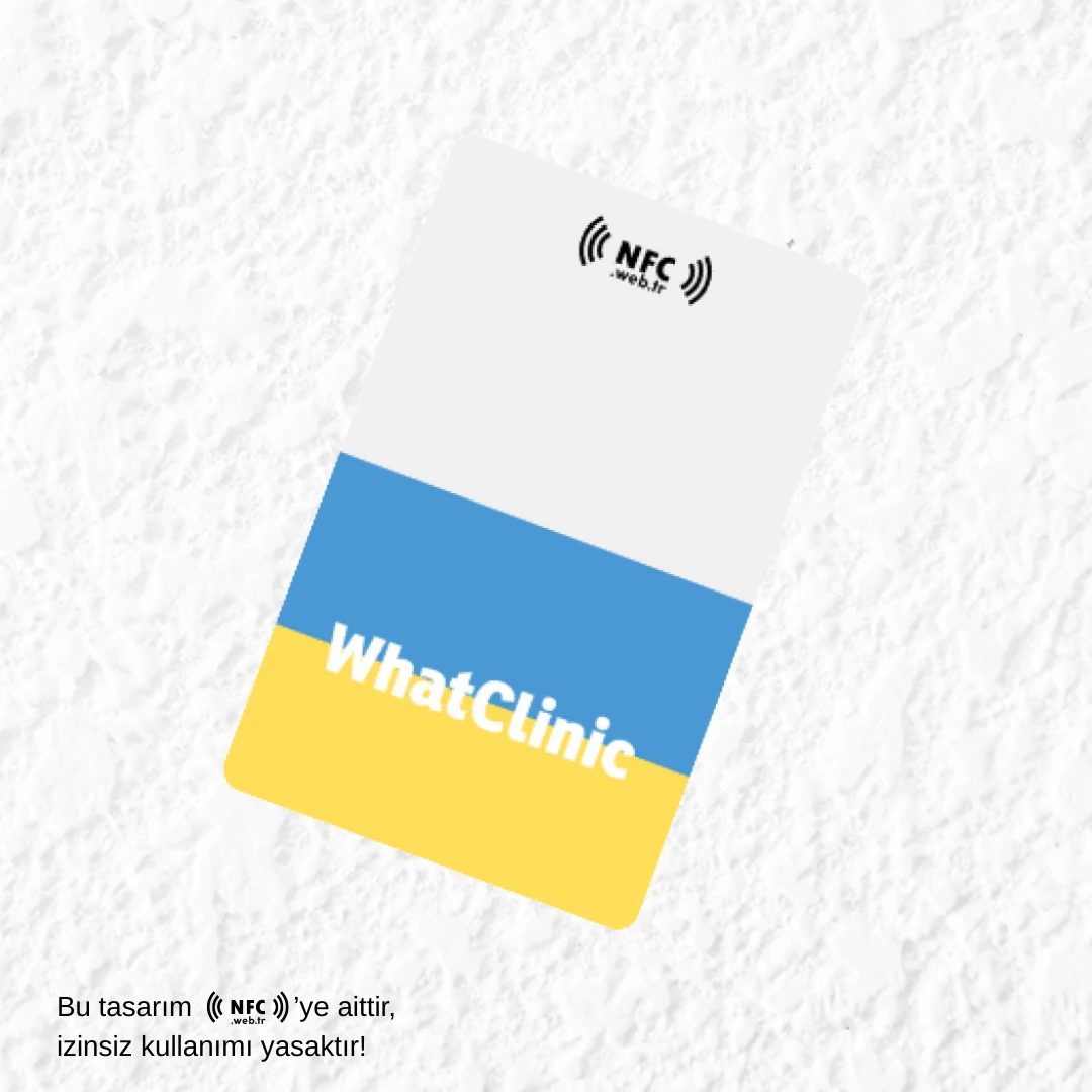 NFC ve QR Kodlu WhatClinic Yorum ve Puanlama Kartı