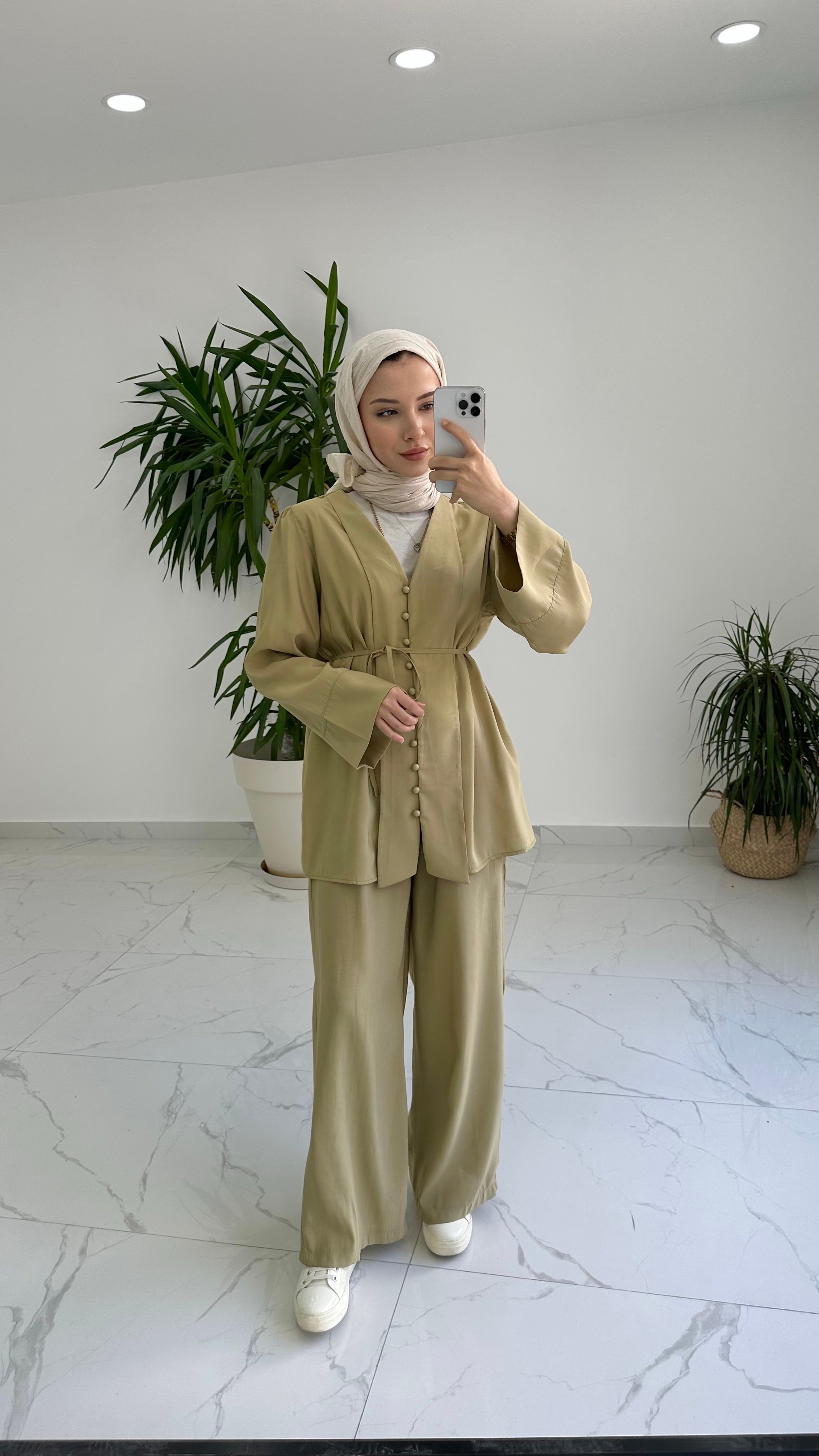 Mango Takım - Yağ Yeşili