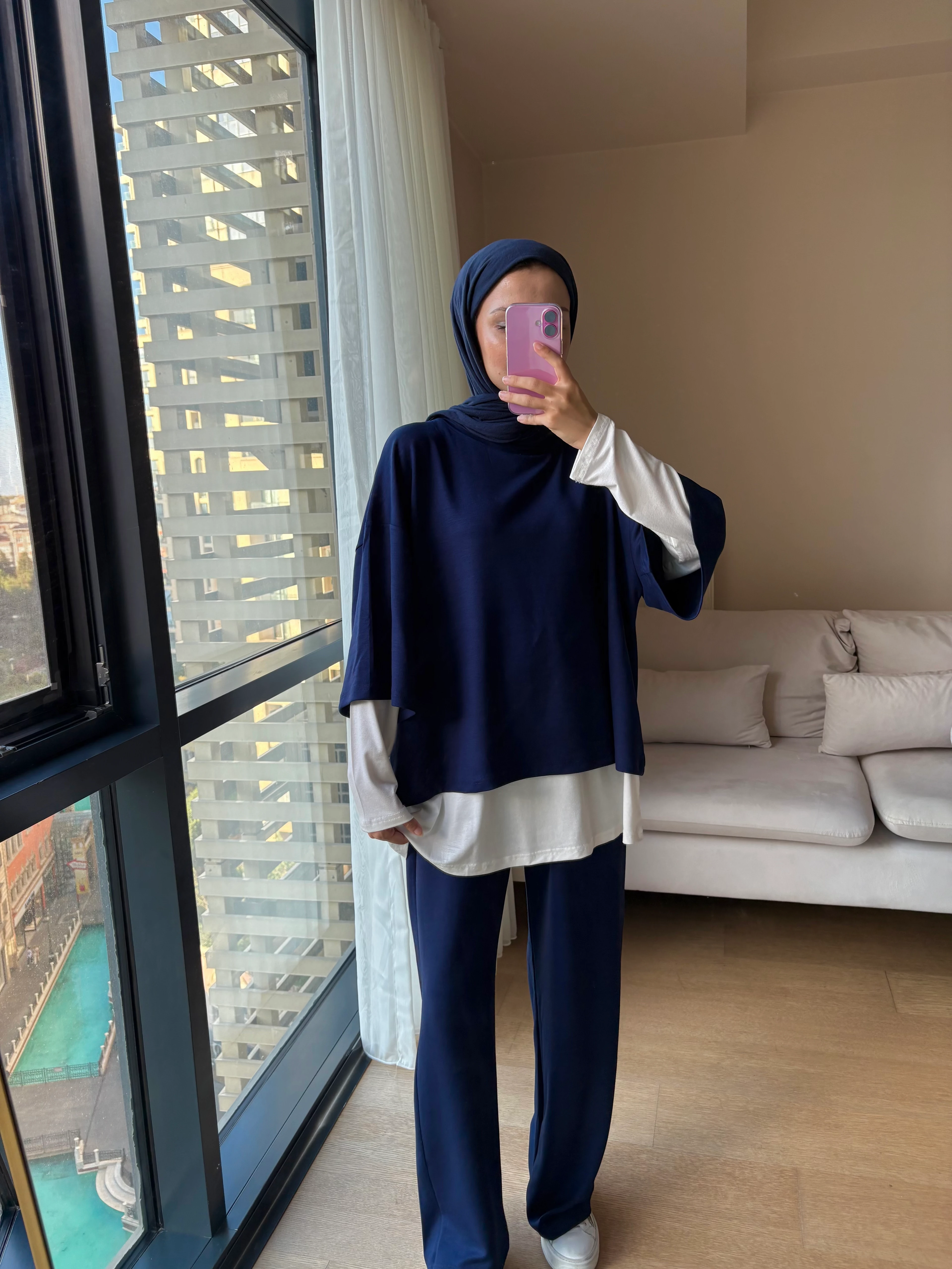 3 Parça Oysho Takım - Lacivert